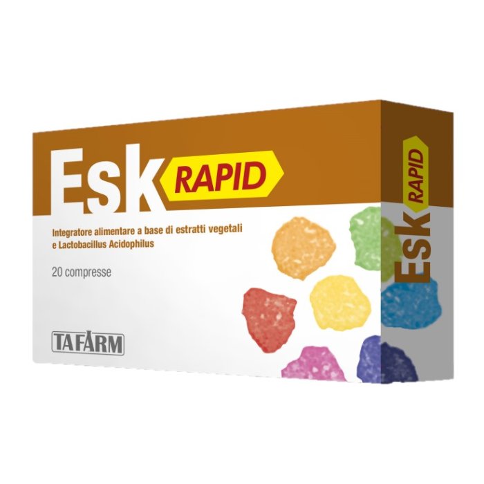ESK Rapid Integratore Alimentare 20 Compresse | Formato Orale per il Benessere Quotidiano