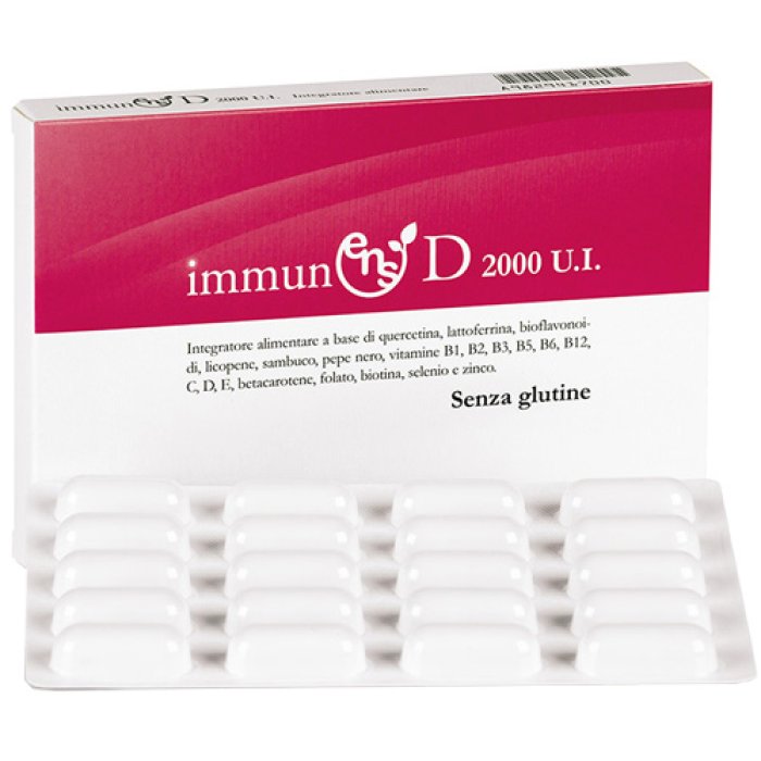ImmunEns D 2.000 U.I integratore per difese immunitarie 20 capsule