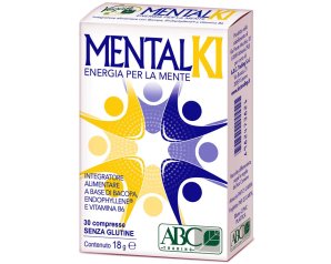 Mentalki 30 compresse - integratore per memoria e concentrazione