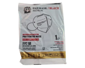 MASCHERINA FFP2 NERA PAR 10PZ
