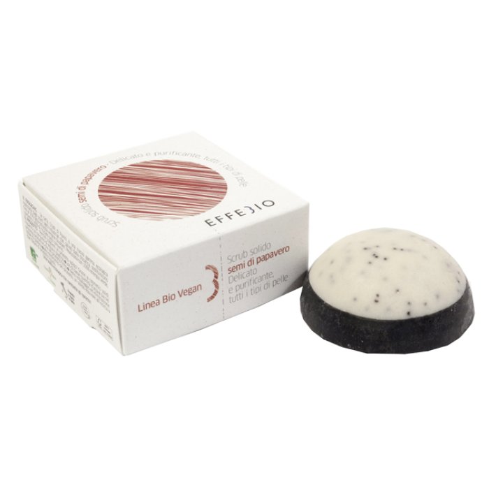 Effebio Scrub Solido Semi Papavero per Esfoliazione 60 g Effebio Scrub Solido Semi Papavero per Esfoliazione 60 g