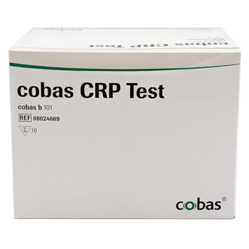 Cobas CRP Test confezione da 10 test analisi rapida proteina C-reattiva Cobas CRP Test confezione da 10 test analisi rapida proteina C-reattiva