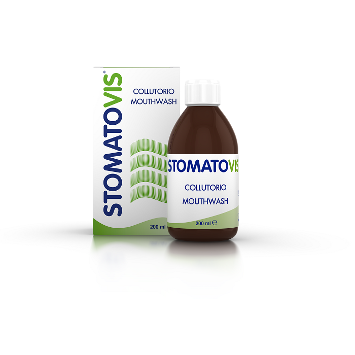 Stomatovis Collutorio - Trattamento e Prevenzione di Stomatiti e Gengiviti 200 ml Stomatovis Collutorio - Trattamento e Prevenzione di Stomatiti e Gengiviti 200 ml