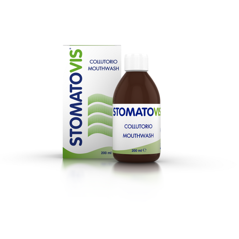 Stomatovis Collutorio - Trattamento e Prevenzione di Stomatiti e Gengiviti 200 ml Stomatovis Collutorio - Trattamento e Prevenzione di Stomatiti e Gengiviti 200 ml