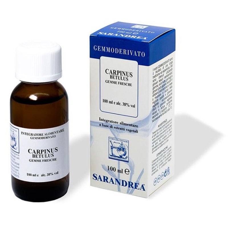 Carpinus Betulus Macerato Glicerico 100 ml Sarandrea Gemmoderivato Integratore Alimentare Naturale