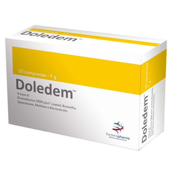 Doledem 20 cpr Compresse Integratore per il Benessere di Articolazioni e Muscoli Doledem 20 cpr Compresse Integratore per il Benessere di Articolazioni e Muscoli