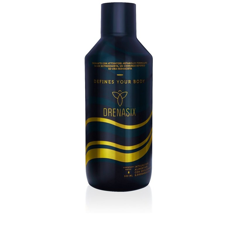 Drenasix 500 Millilitri Integratore Drenante Liquido per Ritenzione Idrica, Gambe Leggere e Benessere del Microcircolo Drenasix 500 Millilitri Integratore Drenante Liquido per Ritenzione Idrica, Gambe Leggere e Benessere del Microcircolo