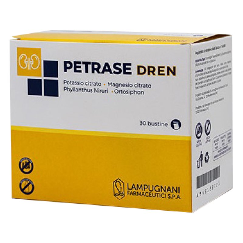 Lampugnani Farmaceutici Petrase Dren 30 Bustine Lampugnani Farmaceutici Petrase Dren 30 Bustine