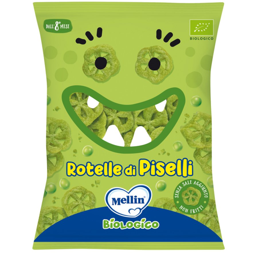 MELLIN Snack Rot.Piselli 20g MELLIN Snack Rot.Piselli 20g