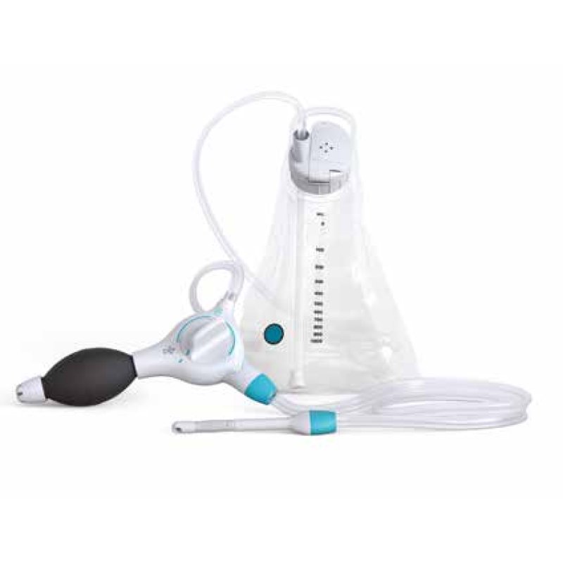 Peristeen Plus sistema di irrigazione transanale con catetere rettale e sacca per la gestione di stitichezza e incontinenza fecale