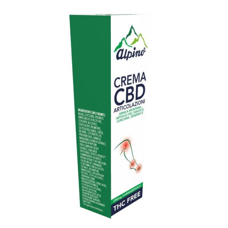 ALPINO CREMA CBD ARTICOLAZIONI ALPINO CREMA CBD ARTICOLAZIONI