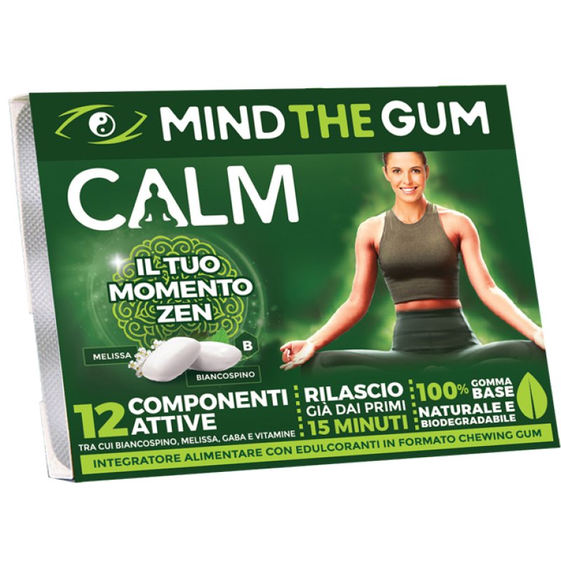 Dante Medical Integratori Alimentari in Chew-Gum C Calm Gusto Menta 18 Gomme da Masticare Dante Medical Integratori Alimentari in Chew-Gum C Calm Gusto Menta 18 Gomme da Masticare