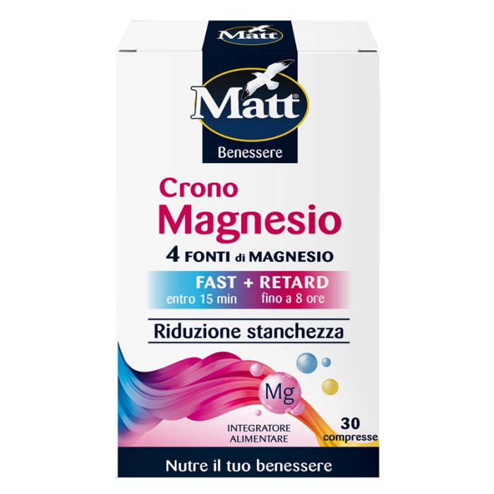 MATT CRONO Magnesio 30 Cpr MATT CRONO Magnesio 30 Cpr