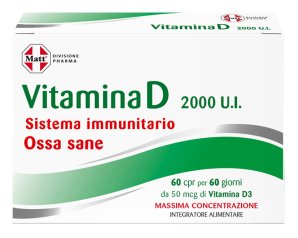 Matt Pharma Vitamina D 60 Compresse