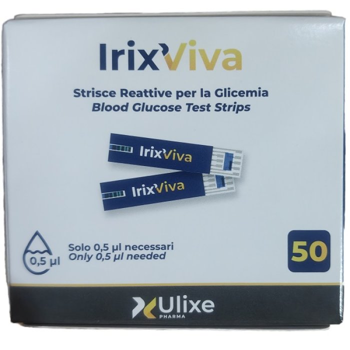 Alpha Pharma Service Iris Evo Strisce Misurazione Glicemia 50 Pezzi
