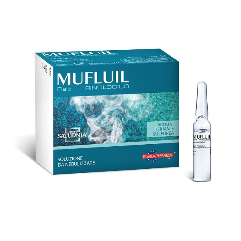 Mufluil aerosol soluzione sulfureo-termale 15 fiale da 2 ml Mufluil aerosol soluzione sulfureo-termale 15 fiale da 2 ml