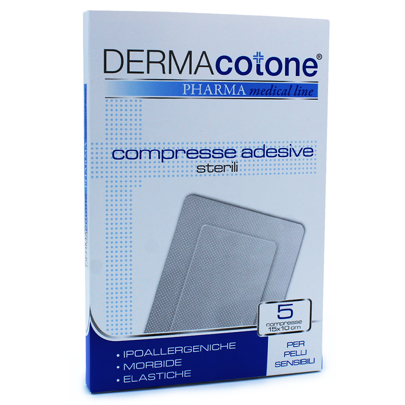 Dermacotone 5 Compresse 10x15 per il Benessere della Pelle &ndash; Trattamento Cutaneo City Life