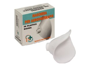 Mascherina aerosol universale - maschera per terapia aerosol