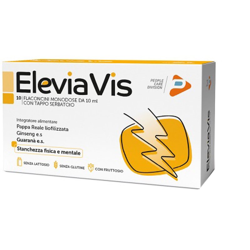Elevia Vis Soluzione Orale 10 Flaconi da 10 Millilitri Elevia Vis Soluzione Orale 10 Flaconi da 10 Millilitri