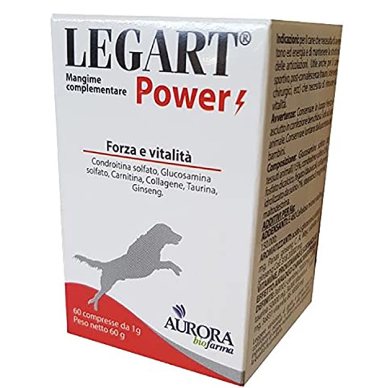 Aurora Biofarma Legart Power 20 Compresse Aurora Biofarma Legart Power 20 Compresse