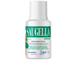 Saugella attiva ph 3,5 protezione attiva detergente igiene intima 100 ml