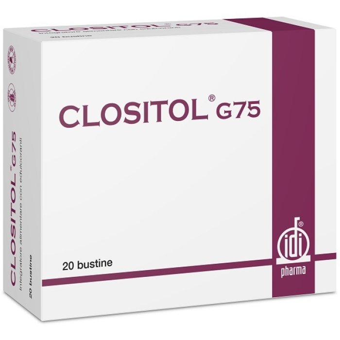 IDI Clositol G75 - Integratore per il Normale Metabolismo dell'Omocisteina 20 bustine