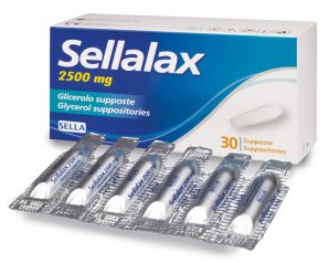 SELLALAX 2500MG SUPP GLIC 30PZ