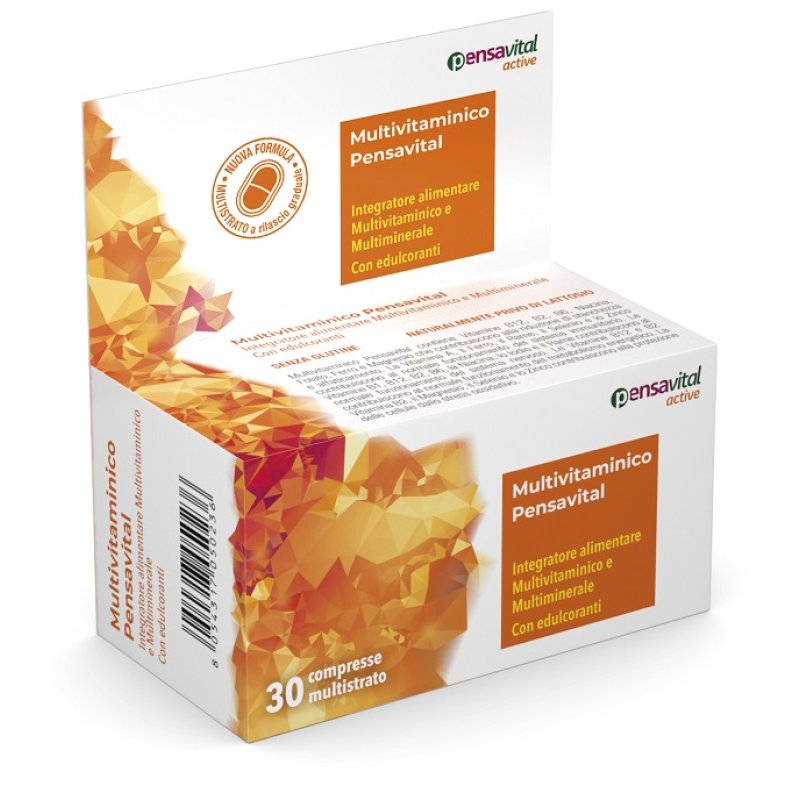 Pensa Pharma Pensavital - Multivitaminico Integratore Alimentare, 30 Compresse