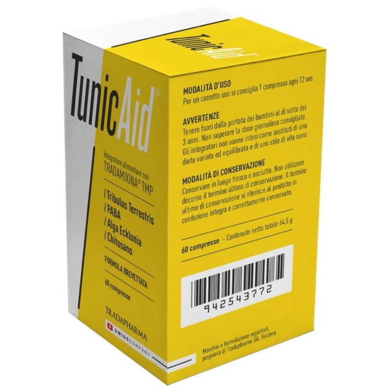 Tradapharma D.o.o. Tunic Aid 60 Compresse Tradapharma D.o.o. Tunic Aid 60 Compresse