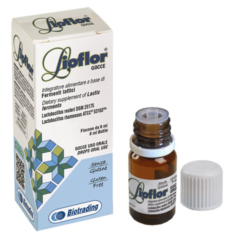 Lioflor gocce 6 ml probiotico in gocce per l&rsquo;equilibrio della flora intestinale
