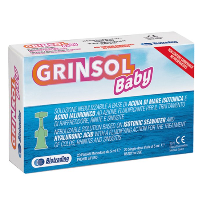 Biotrading  Unipersonale Grinsol Baby 20 Fiale