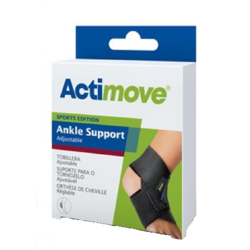 Cavigliera Elastica Actimove Sports Edition Taglia Media – Supporto Caviglia Sportivo con Compressione e Stabilizzazione Cavigliera Elastica Actimove Sports Edition Taglia Media – Supporto Caviglia Sportivo con Compressione e Stabilizzazione