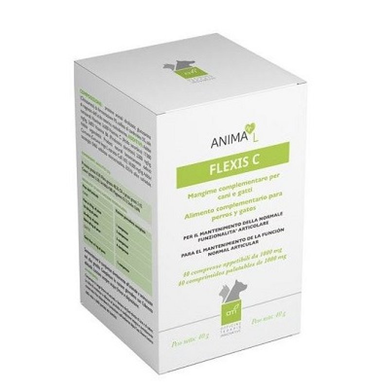 Flexis C Integratore Articolazioni 60 Compresse da 1 g con Vitamina C per Cartilagini e Ossa