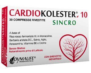 Cardiokolester 10 Sincro Integratore per il Colesterolo 30 compresse rivestite