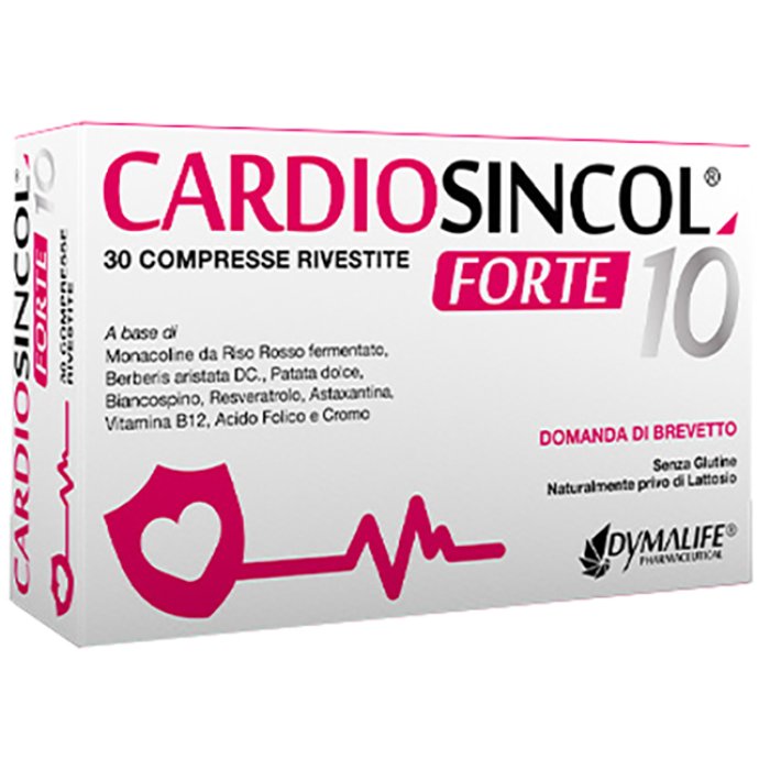 Cardiosincol 10 Forte Integratore per il Colesterolo 30 compresse rivestite