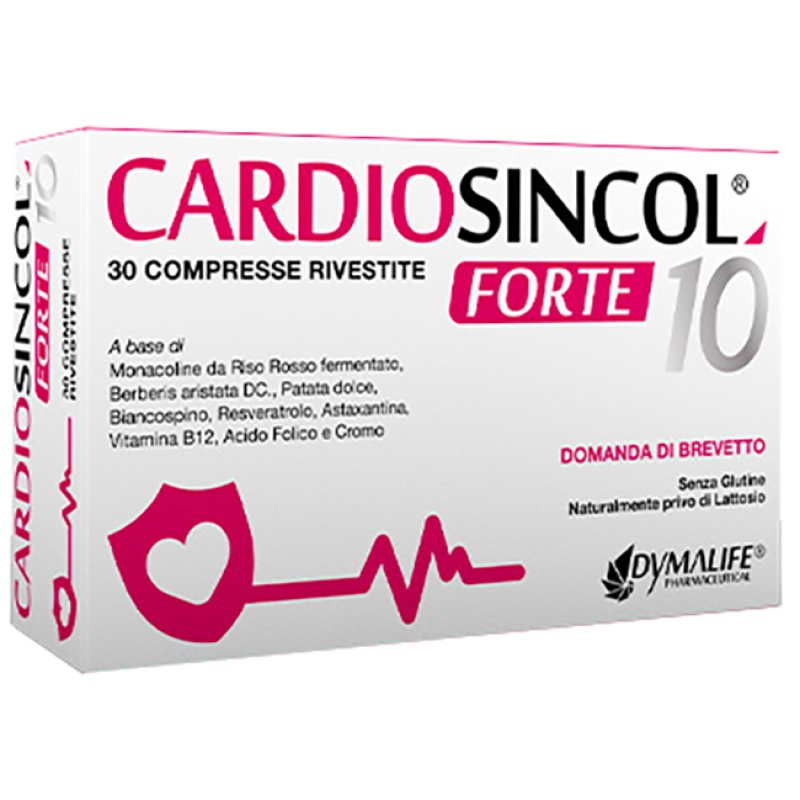 Cardiosincol 10 Forte Integratore per il Colesterolo 30 compresse rivestite
