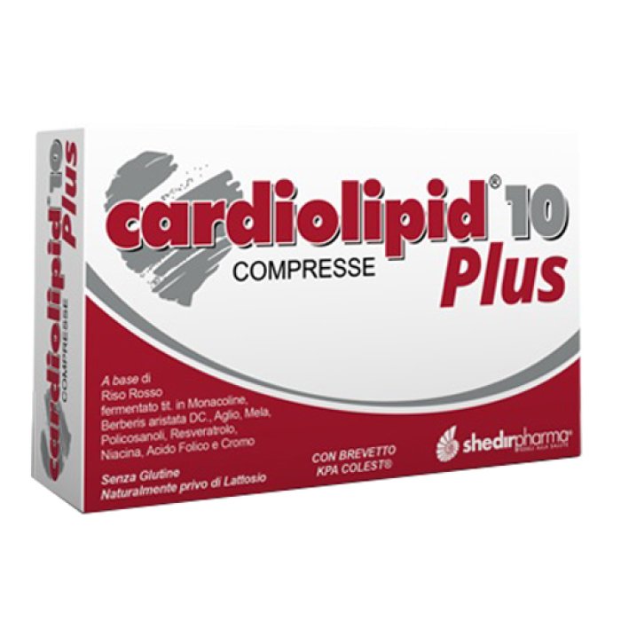 Cardiolipid 10 Plus integratore per il colesterolo 30 compresse Cardiolipid 10 Plus integratore per il colesterolo 30 compresse
