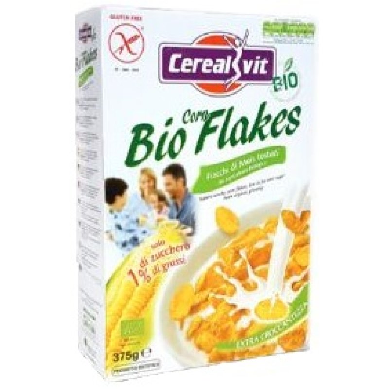 Cerealvit Dietolinea Bio Flakes senza glutine 375 G Cerealvit Dietolinea Bio Flakes senza glutine 375 G