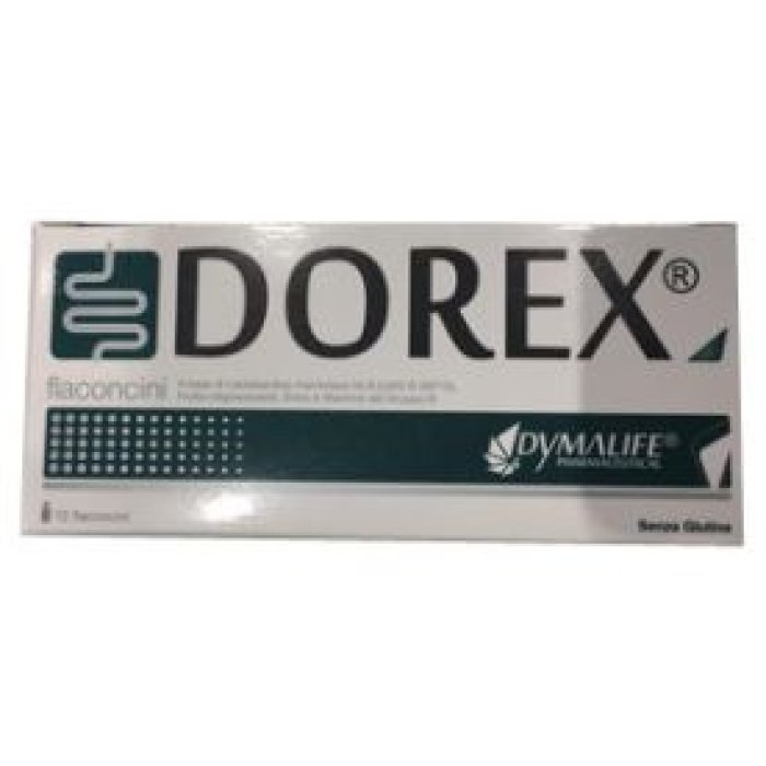 Dymalife Pharmaceutical Dorex Integratore Difesa e Intestino 12 Flaconcini Dymalife Pharmaceutical Dorex Integratore Difesa e Intestino 12 Flaconcini