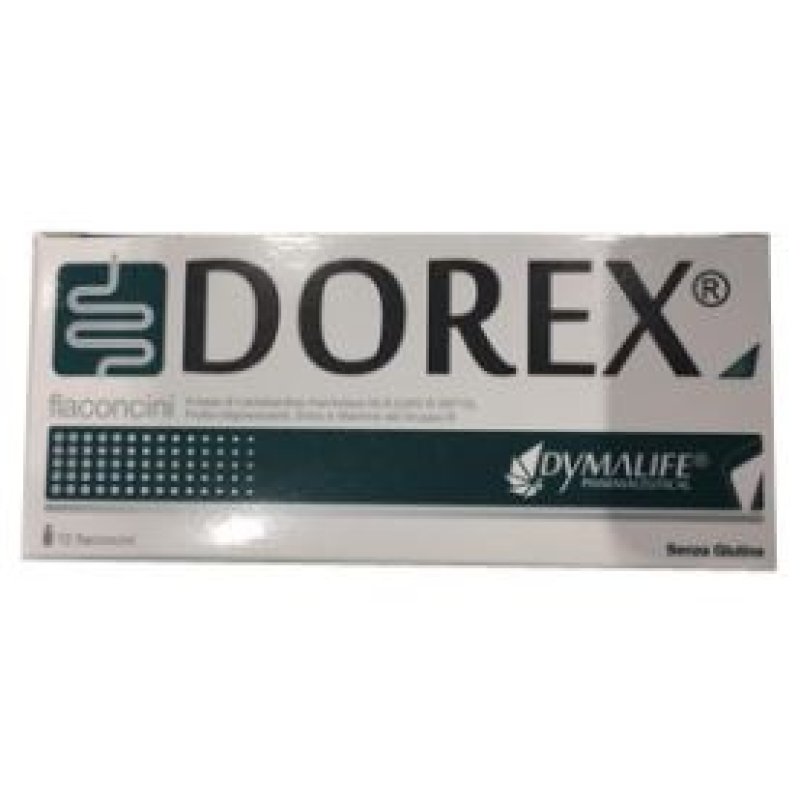 Dymalife Pharmaceutical Dorex Integratore Difesa e Intestino 12 Flaconcini