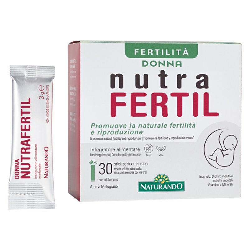 Donna Nutrafertil 30 stick pack - integratore per fertilita e benessere ormonale femminile Donna Nutrafertil 30 stick pack - integratore per fertilita e benessere ormonale femminile