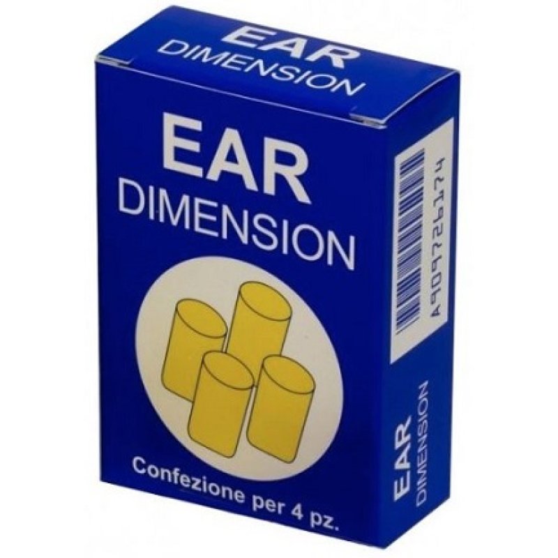 Farvisan Ear Dimension Tappo Auricolare In Spugna 4 Pezzi Farvisan Ear Dimension Tappo Auricolare In Spugna 4 Pezzi