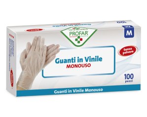 PROFAR GUANTO VINILE M 100PZ