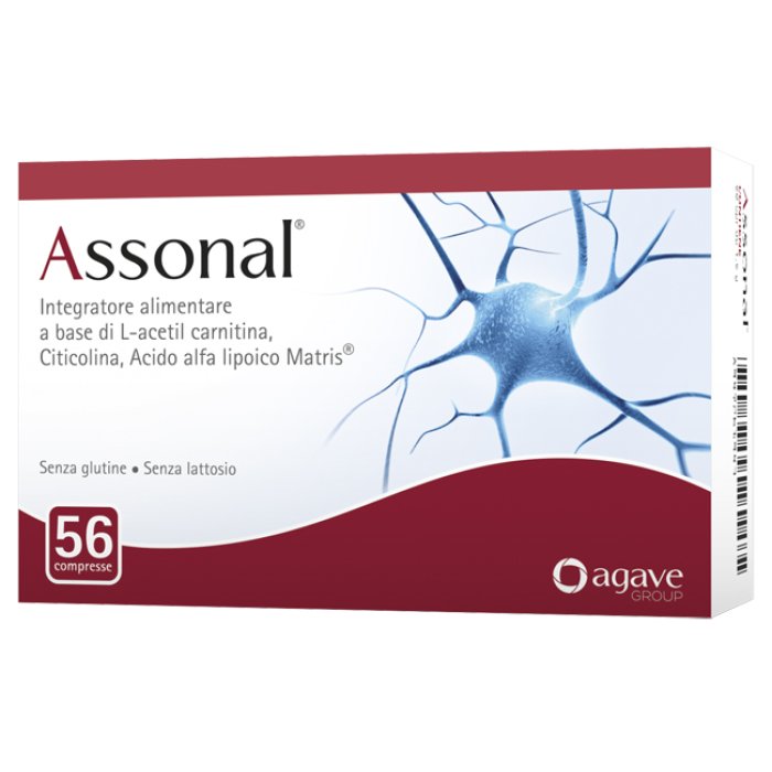 Assonal integratore per il sistema nervoso 56 compresse Assonal integratore per il sistema nervoso 56 compresse