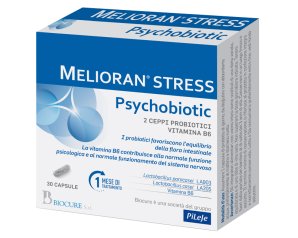 Melioran Stress psychobiotic integratore probiotici e vitamina B6 30 capsule