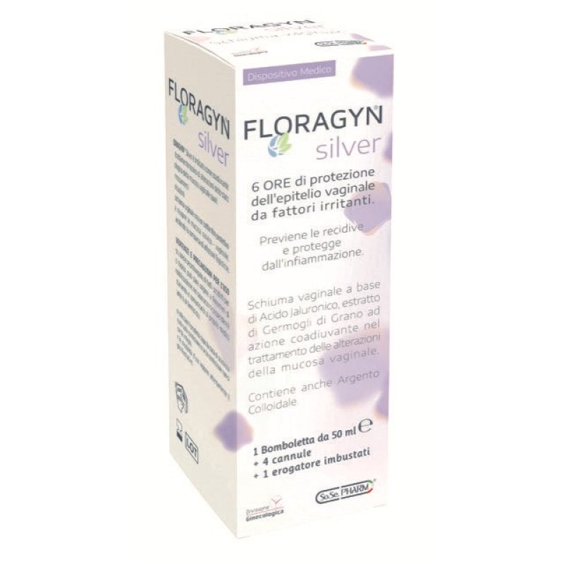 Floragyn Silver schiuma vaginale 50 ml Floragyn Silver schiuma vaginale 50 ml