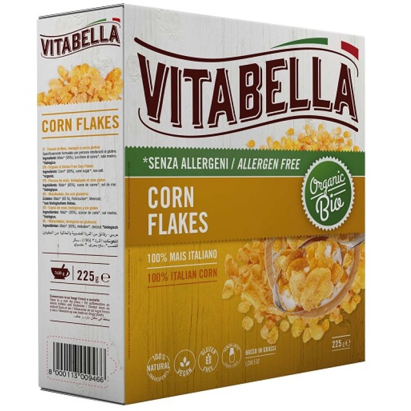 VITABELLA Corn Flakes 225g VITABELLA Corn Flakes 225g