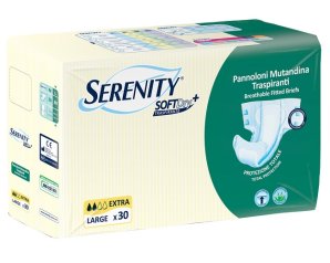 Serenity Soft Dry+ Pannoloni Mutandina Extra L 30 Pezzi