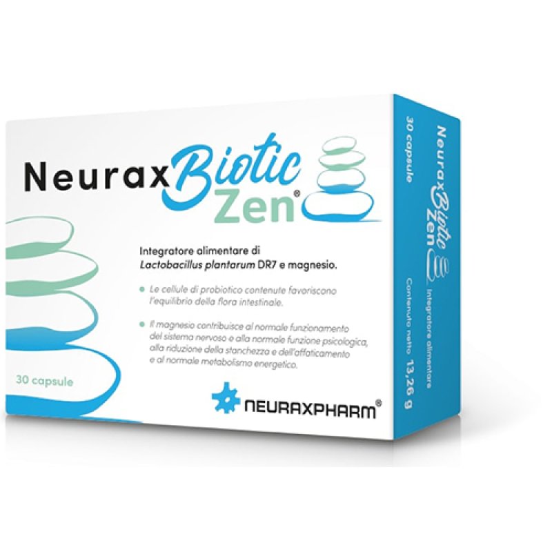 Neuraxpharm Neurax Biotic Zen Integratore Alimentare 30 Capsule Neuraxpharm Neurax Biotic Zen Integratore Alimentare 30 Capsule