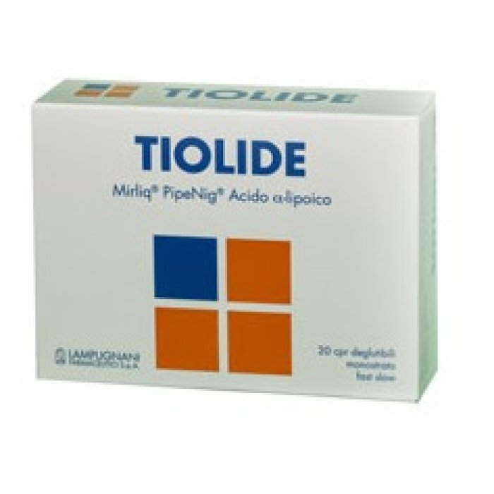 Lampugnani Farmaceutici Tiolide 20 Compresse Lampugnani Farmaceutici Tiolide 20 Compresse